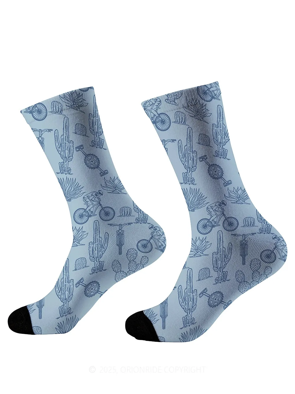 Orionride Desert Cactus Cycling Socks sold by Orionride