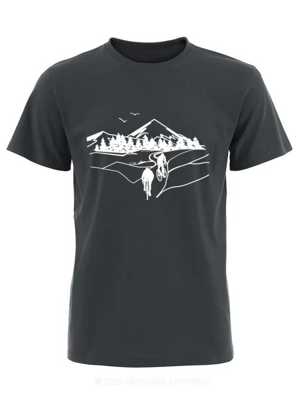 Orionride Short Sleeves Cycling Adventure Bike T-Shirt sold by Orionride