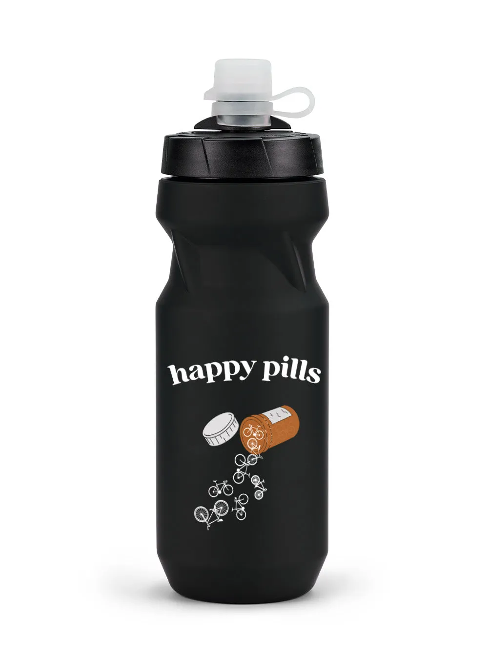 Orionride Happy Pills 22oz Cycling Water Bottle sold by Orionride product image thumbnail 4