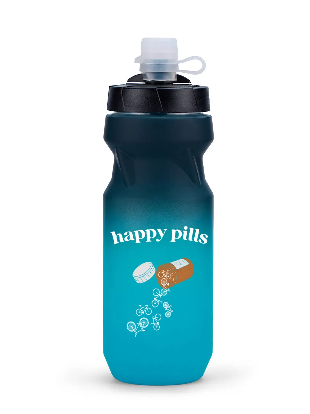 Orionride Happy Pills 22oz Cycling Water Bottle sold by Orionride product image thumbnail 2
