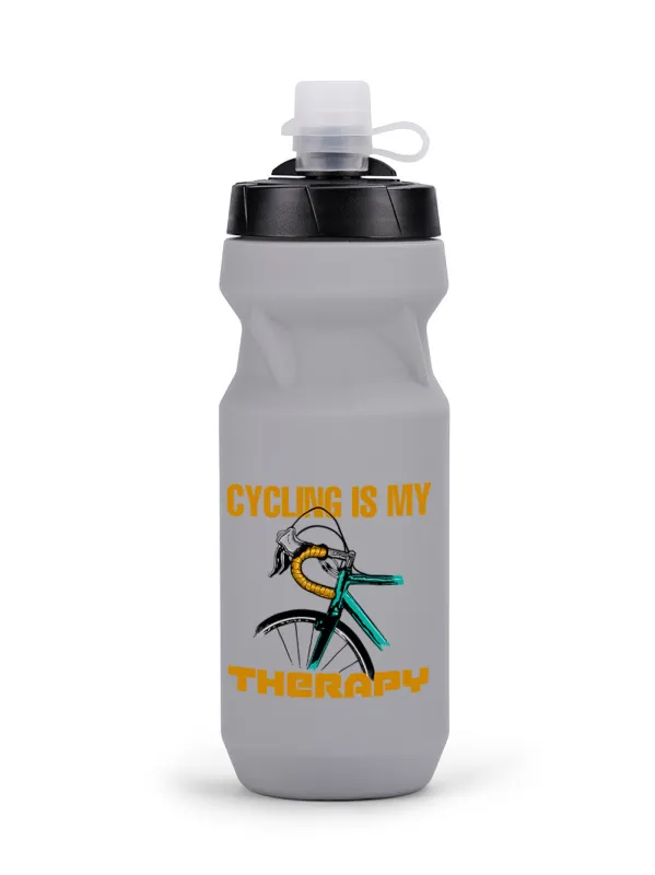 Orionride Cycling Is My Therapy 22oz Cycling Water Bottle sold by Orionride