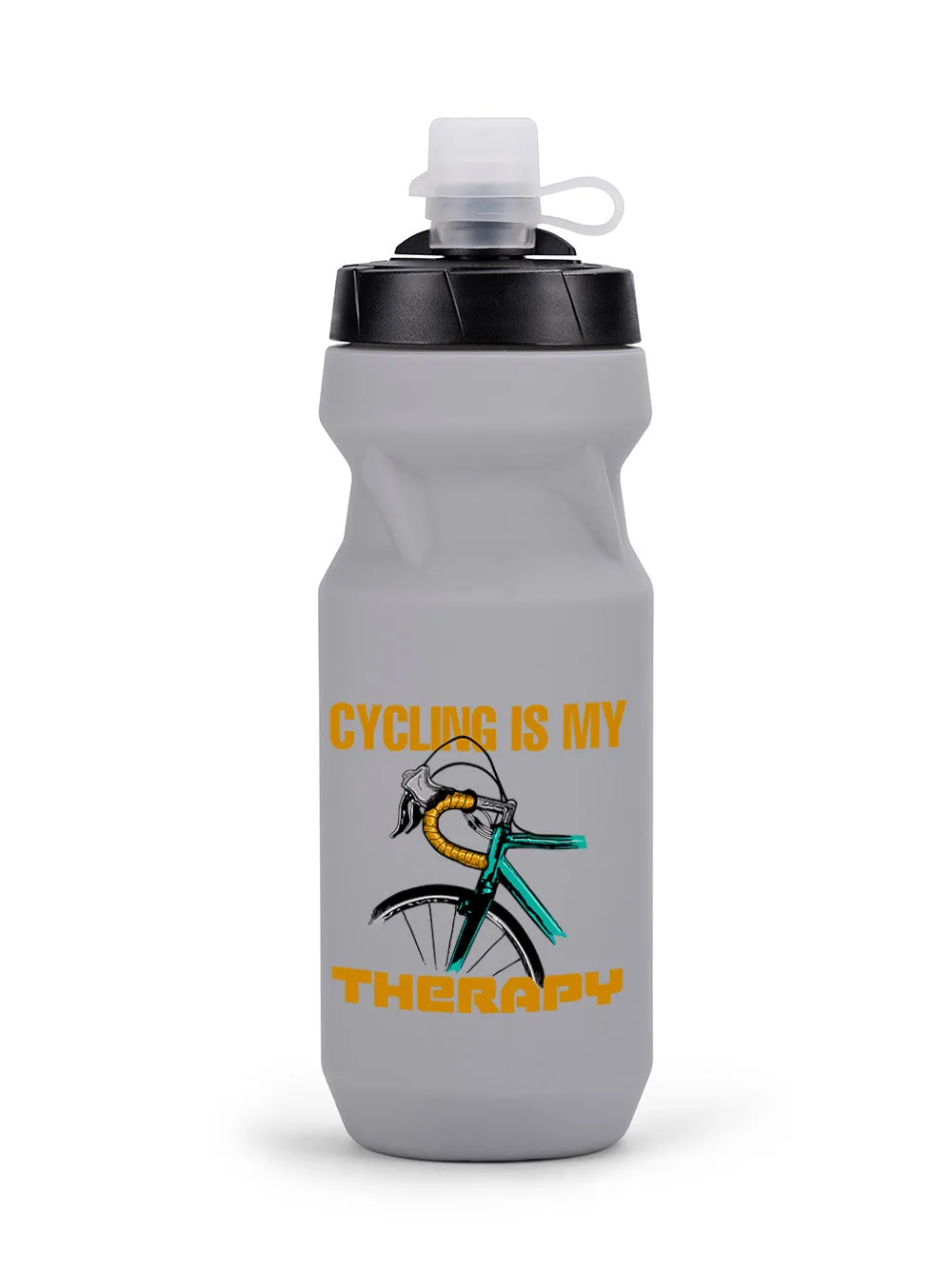 Orionride Cycling Is My Therapy 22oz Cycling Water Bottle sold by Orionride