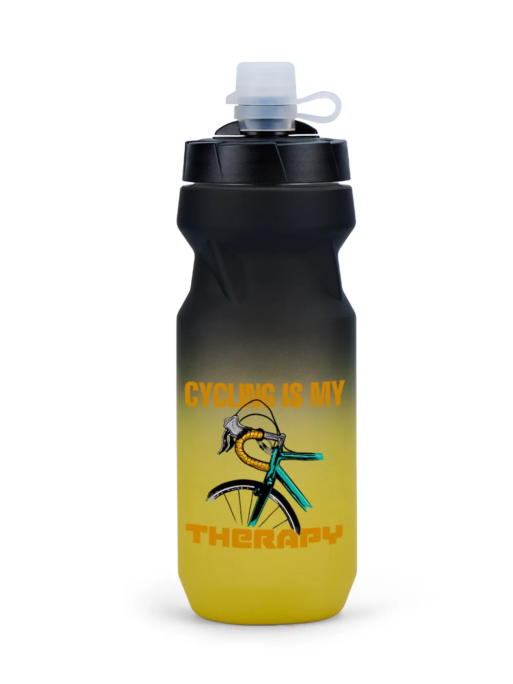Orionride Cycling Is My Therapy 22oz Cycling Water Bottle sold by Orionride product image thumbnail 5
