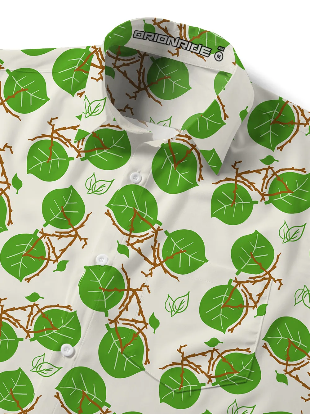 Orionride Green Cycling Zipper Pockets Ultra Lightweight Short Sleeves Gravel Shirt sold by Orionride product image thumbnail 4