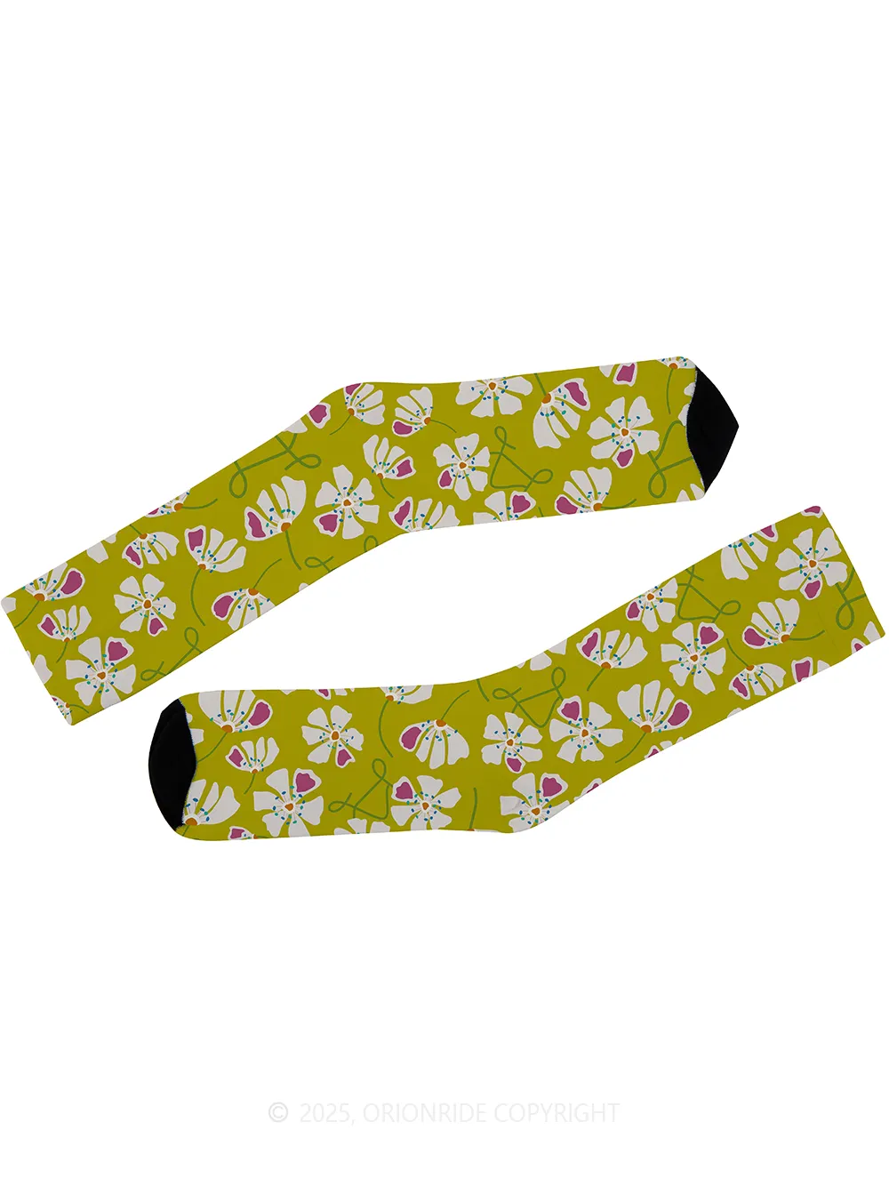 Orionride Flower Bicycle Cycling Socks sold by Orionride product image thumbnail 3