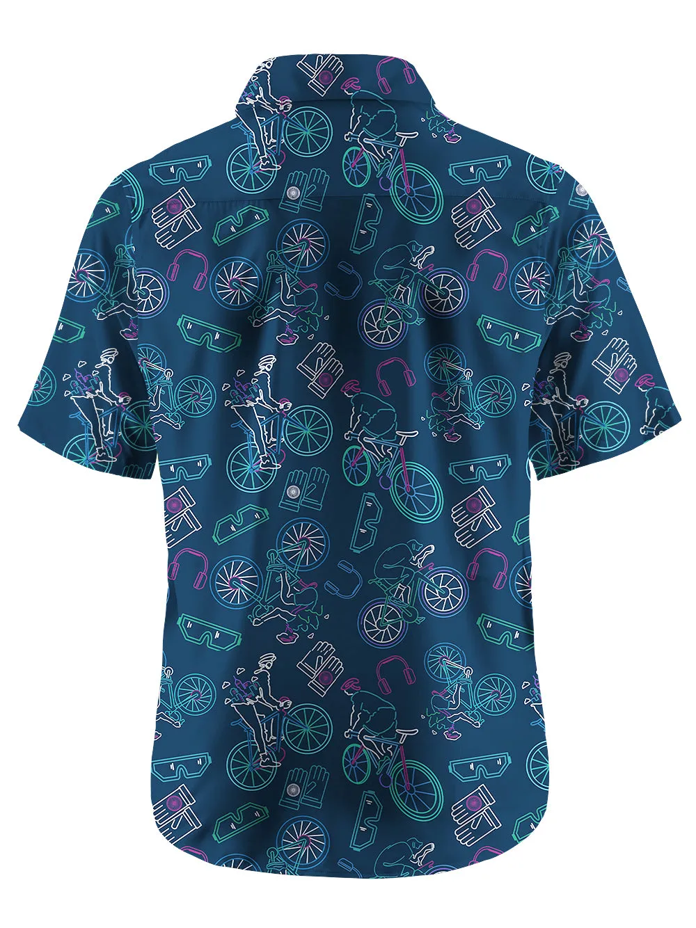 Orionride Cool Bicycles Zipper Pockets Ultra Lightweight Short Sleeves Gravel Shirt sold by Orionride product image thumbnail 3