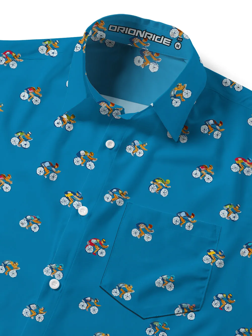 Orionride Diverse Cycling Zipper Pockets Ultra Lightweight Short Sleeves Gravel Shirt sold by Orionride product image thumbnail 4