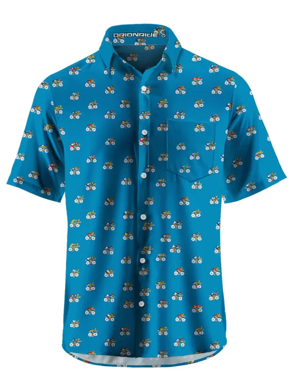 Orionride Diverse Cycling Zipper Pockets Ultra Lightweight Short Sleeves Gravel Shirt sold by Orionride