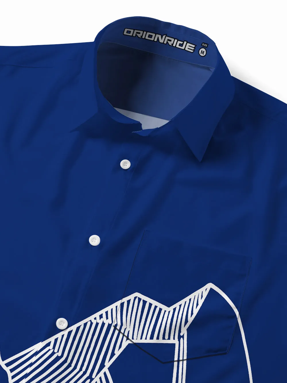 Orionride Hill Riding Zipper Pockets Ultra Lightweight Short Sleeves Gravel Shirt sold by Orionride product image thumbnail 4