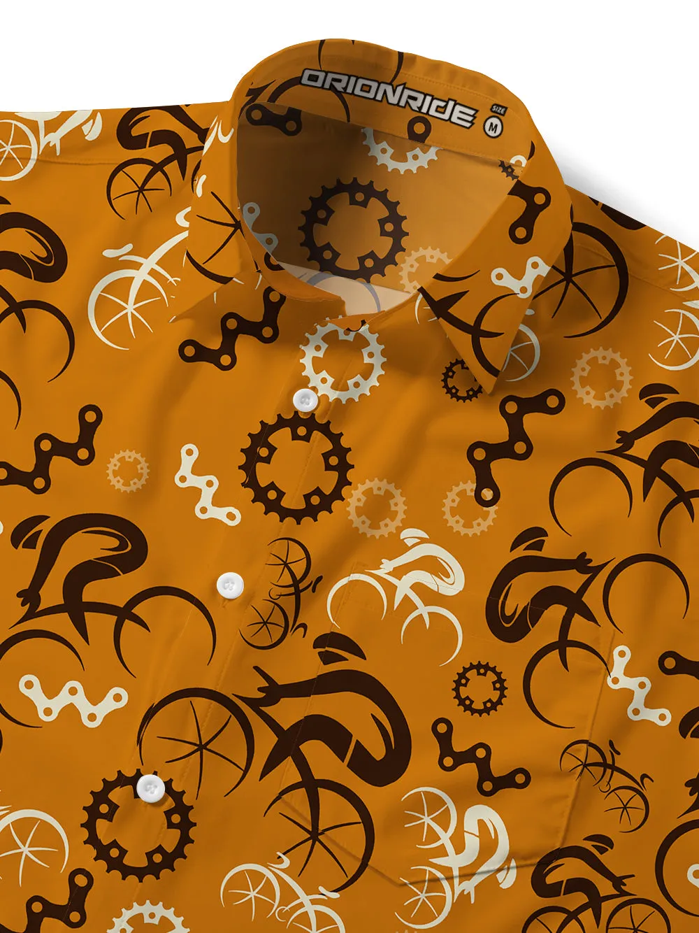 Orionride Abstract Cyclist Zipper Pockets Ultra Lightweight Short Sleeves Gravel Shirt sold by Orionride product image thumbnail 4