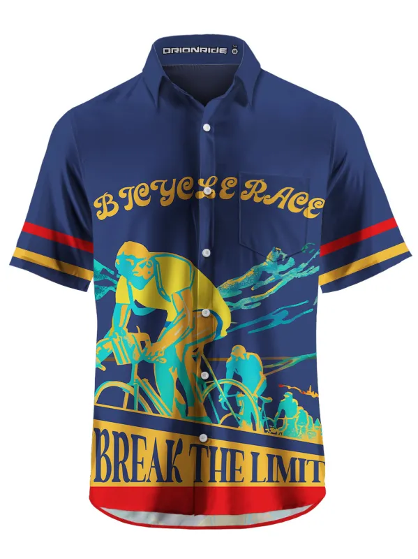 Orionride Break The Limit Zipper Pockets Ultra Lightweight Short Sleeves Gravel Shirt sold by Orionride