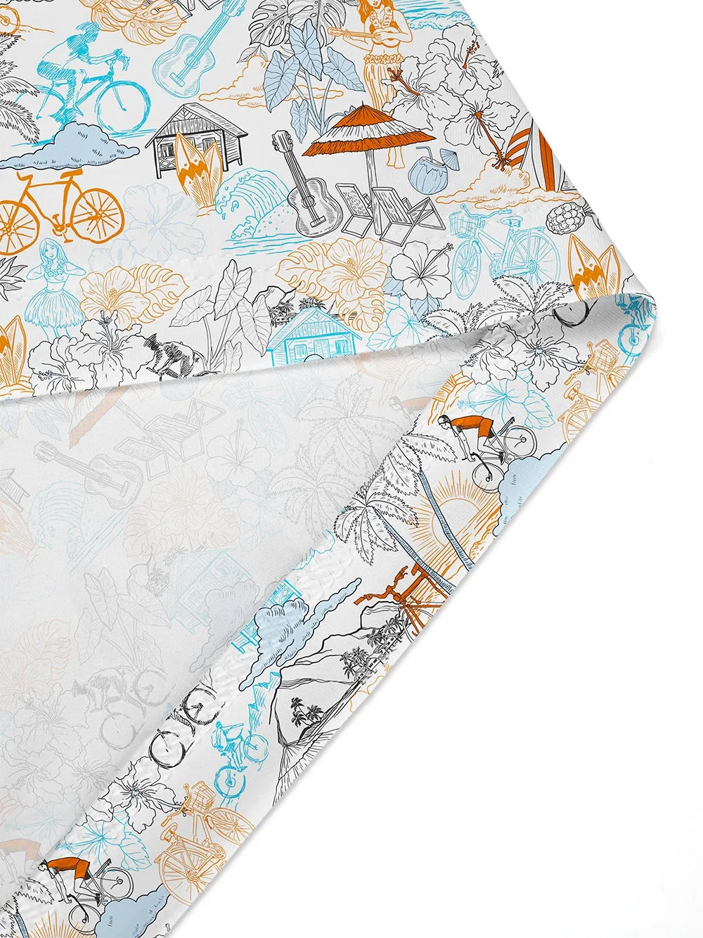 Orionride Hawaiian Style Lightweight Cycling Neck Gaiter sold by Orionride product image thumbnail 3