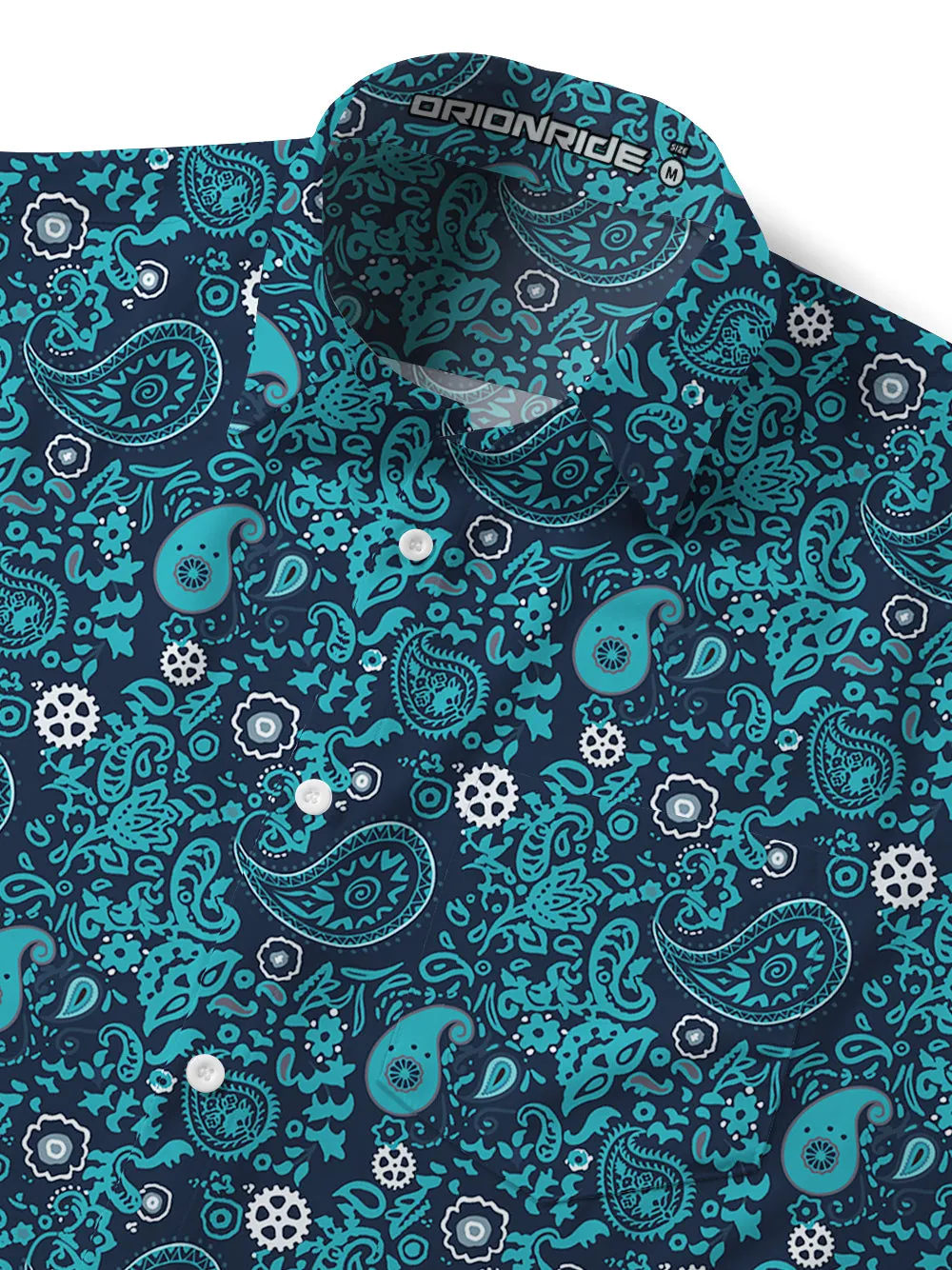 Orionride Cashew Gear Zipper Pockets Ultra Lightweight Short Sleeves Gravel Shirt sold by Orionride product image thumbnail 4