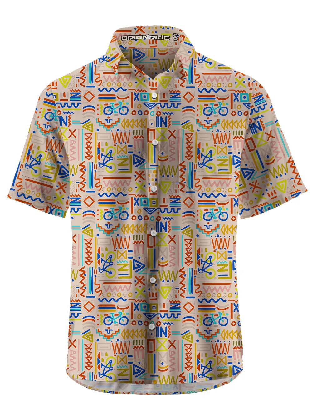 Orionride Line Bicycle Zipper Pockets Ultra Lightweight Short Sleeves Gravel Shirt sold by Orionride product image thumbnail 2