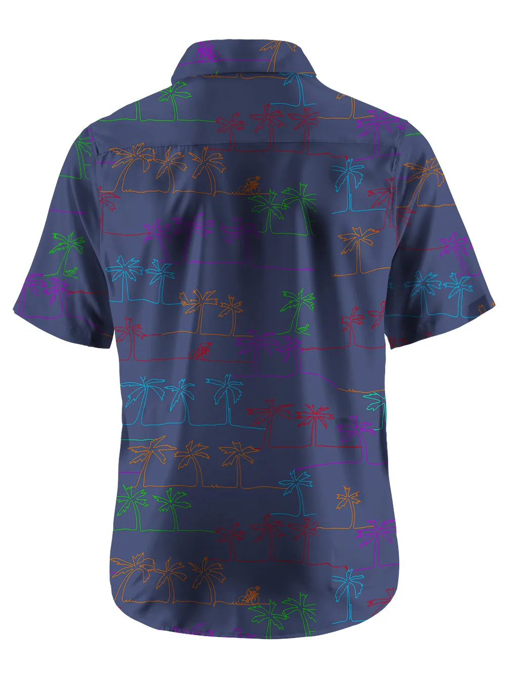 Orionride Color Lines Zipper Pockets Ultra Lightweight Short Sleeves Gravel Shirt sold by Orionride product image thumbnail 3