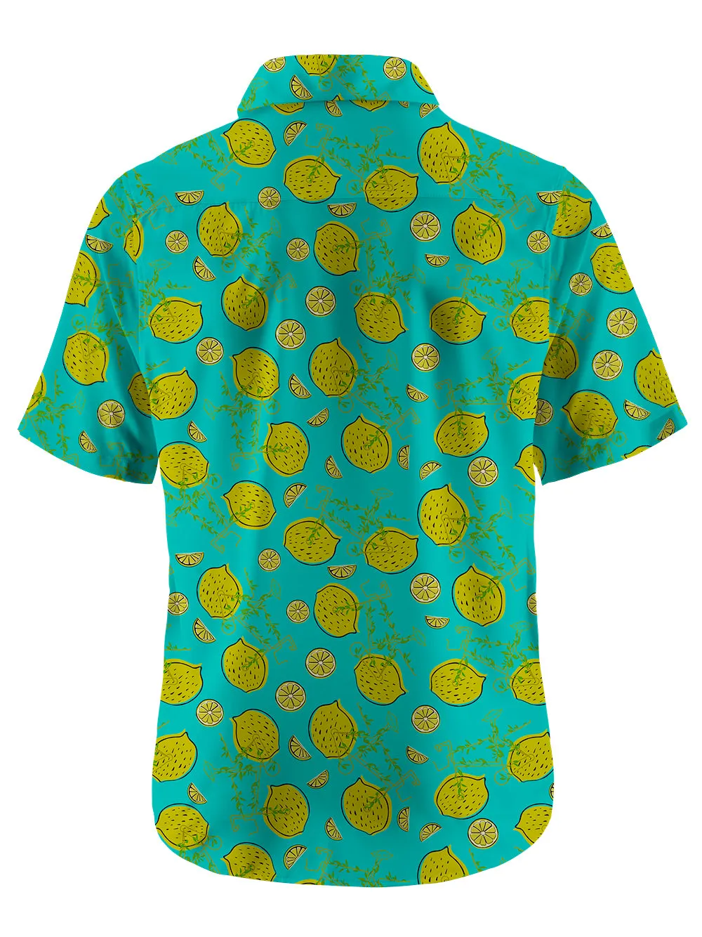 Orionride Lemon Bike Zipper Pockets Ultra Lightweight Short Sleeves Gravel Shirt sold by Orionride product image thumbnail 3