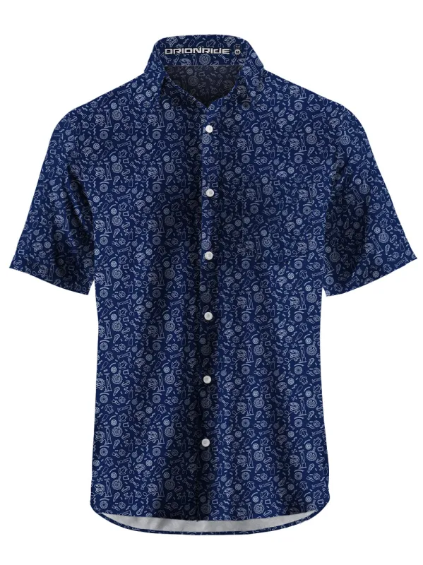 Orionride Cycling Parts Zipper Pockets Ultra Lightweight Short Sleeves Gravel Shirt sold by Orionride