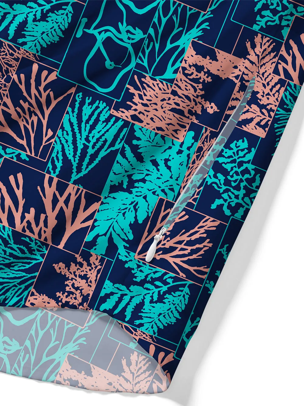 Orionride Coral Reef Cycling Zipper Pockets Ultra Lightweight Short Sleeves Gravel Shirt sold by Orionride product image thumbnail 5