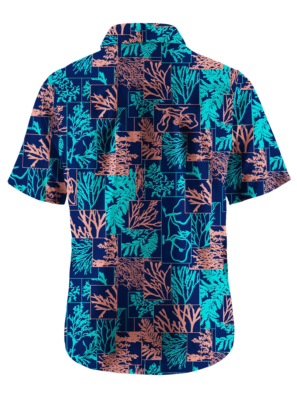 Orionride Coral Reef Cycling Zipper Pockets Ultra Lightweight Short Sleeves Gravel Shirt sold by Orionride product image thumbnail 3