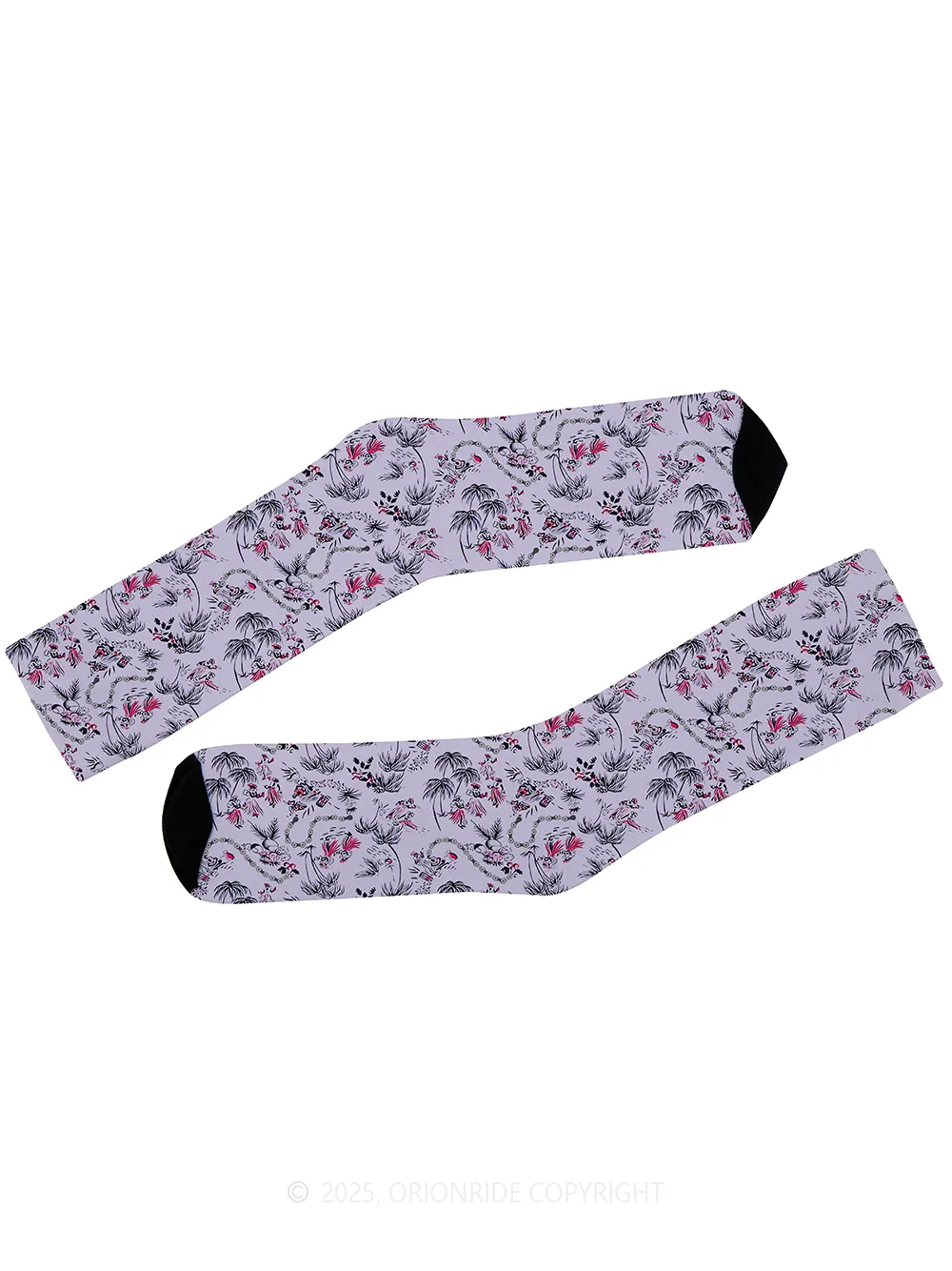 Orionride Chain And Flowers Cycling Socks sold by Orionride product image thumbnail 3