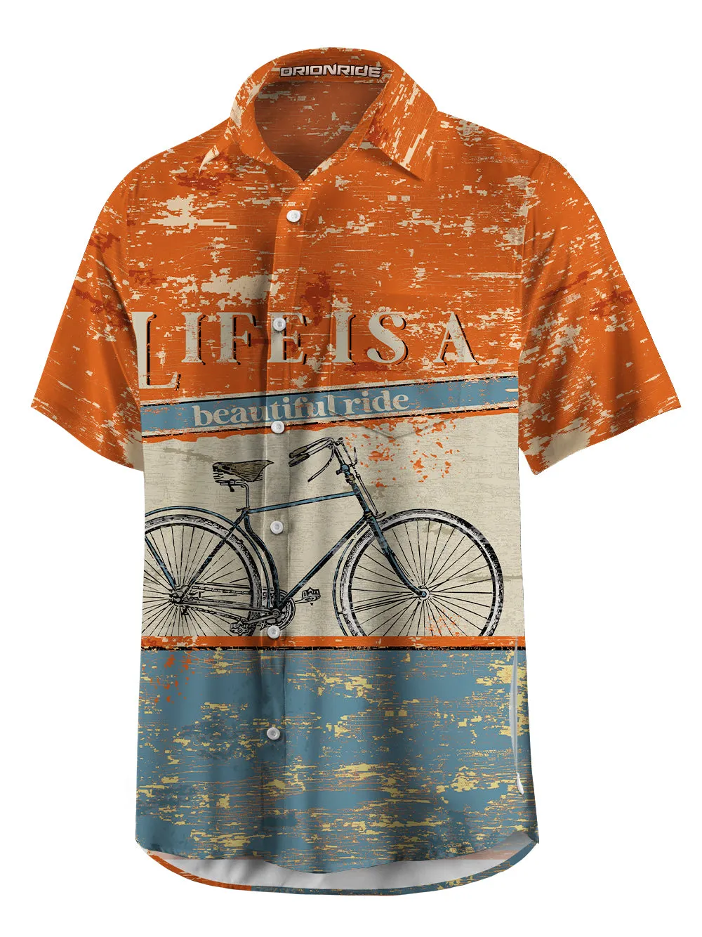 Orionride Beautiful Ride Zipper Pockets Ultra Lightweight Short Sleeves Gravel Shirt sold by Orionride product image thumbnail 2