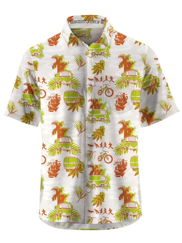 Orionride Mystery Ride Zipper Pockets Ultra Lightweight Short Sleeves Gravel Shirt sold by Orionride