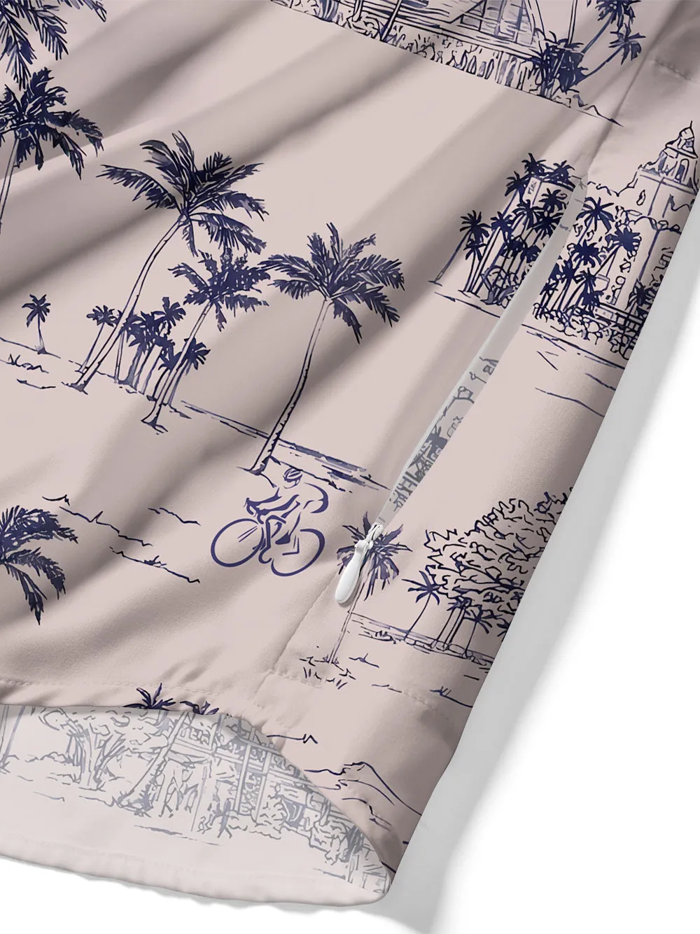 Orionride Island Cycling Zipper Pockets Ultra Lightweight Short Sleeves Gravel Shirt sold by Orionride product image thumbnail 5
