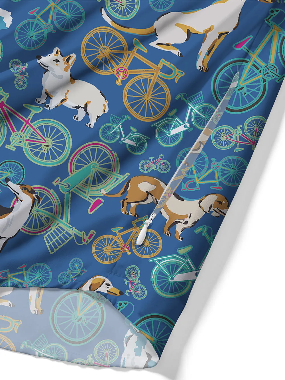 Orionride Pup Ride Zipper Pockets Ultra Lightweight Short Sleeves Gravel Shirt sold by Orionride product image thumbnail 5