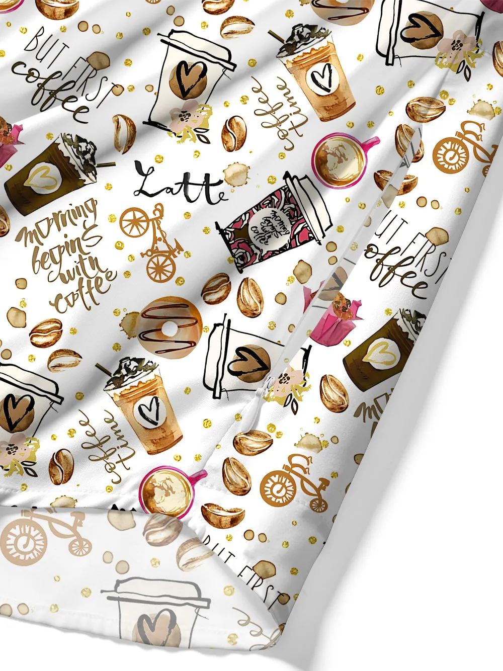 Orionride First Coffee Zipper Pockets Ultra Lightweight Short Sleeves Gravel Shirt sold by Orionride product image thumbnail 5