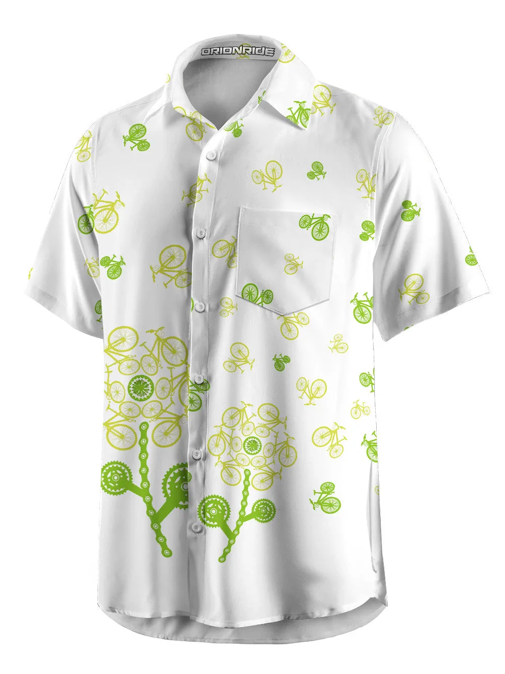 Orionride Sunflower Cycling Zipper Pockets Ultra Lightweight Short Sleeves Gravel Shirt sold by Orionride product image thumbnail 4