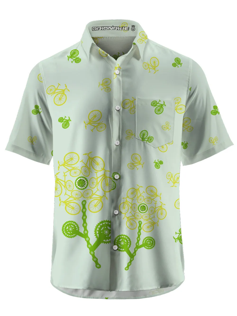 Orionride Sunflower Cycling Zipper Pockets Ultra Lightweight Short Sleeves Gravel Shirt sold by Orionride product image thumbnail 3