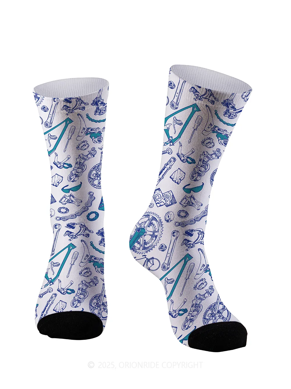 Orionride Rich Parts Cycling Socks sold by Orionride product image thumbnail 2