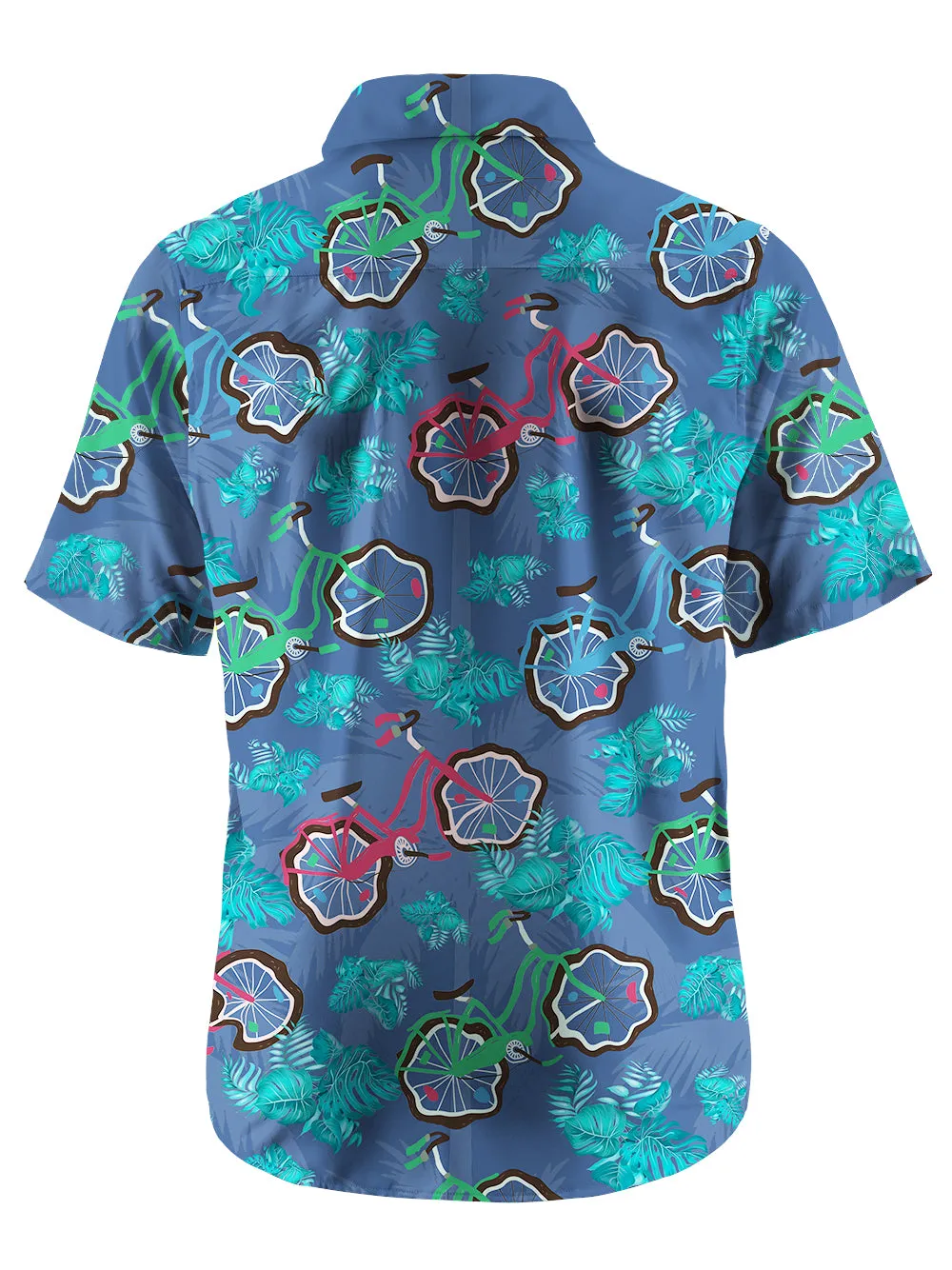 Orionride Tropical Cycling Zipper Pockets Ultra Lightweight Short Sleeves Gravel Shirt sold by Orionride product image thumbnail 3