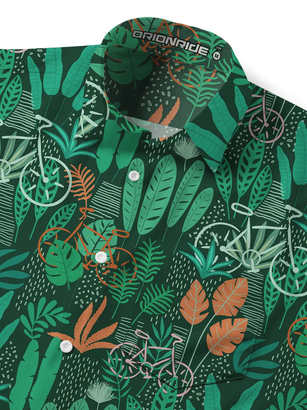 Orionride Short Sleeves Tropical Hawaiian Zipper Pockets Ultra Lightweight Gravel Shirt sold by Orionride product image thumbnail 4