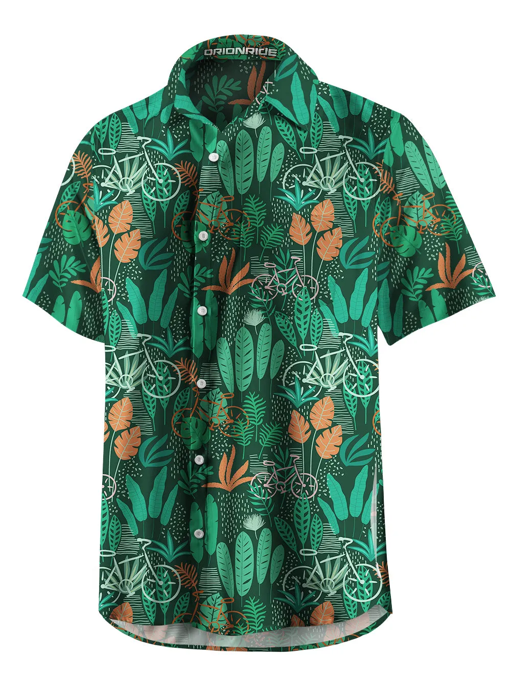 Orionride Short Sleeves Tropical Hawaiian Zipper Pockets Ultra Lightweight Gravel Shirt sold by Orionride product image thumbnail 2