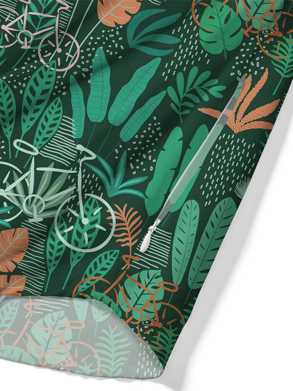 Orionride Short Sleeves Tropical Hawaiian Zipper Pockets Ultra Lightweight Gravel Shirt sold by Orionride product image thumbnail 5