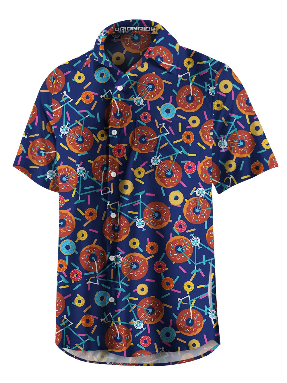 Orionride Short Sleeves Donut Bike Zipper Pockets Ultra Lightweight Gravel Shirt sold by Orionride product image thumbnail 2