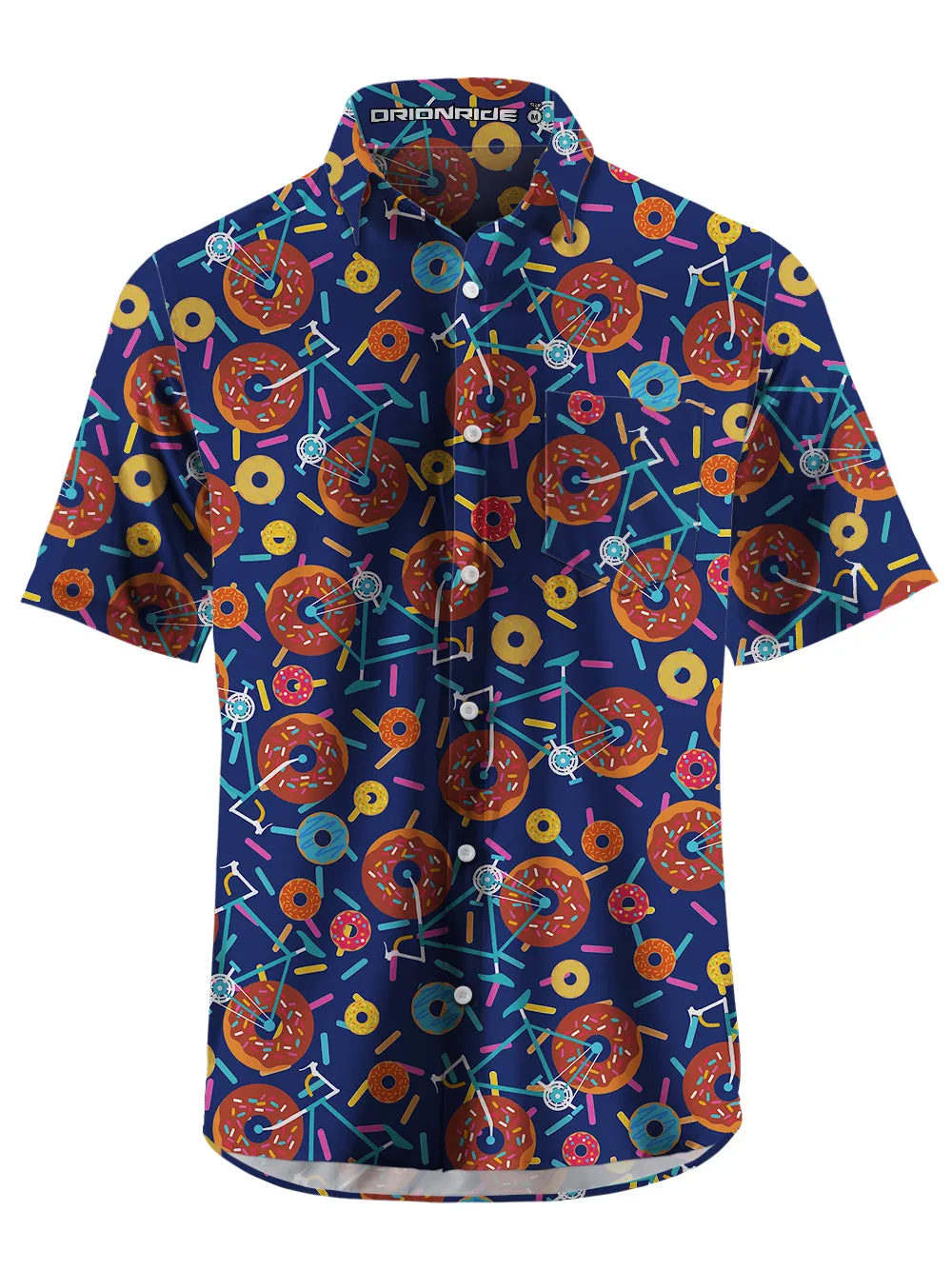 Orionride Short Sleeves Donut Bike Zipper Pockets Ultra Lightweight Gravel Shirt sold by Orionride