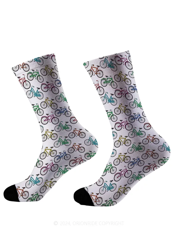 Orionride Colorful Bicycle Cycling Socks sold by Orionride