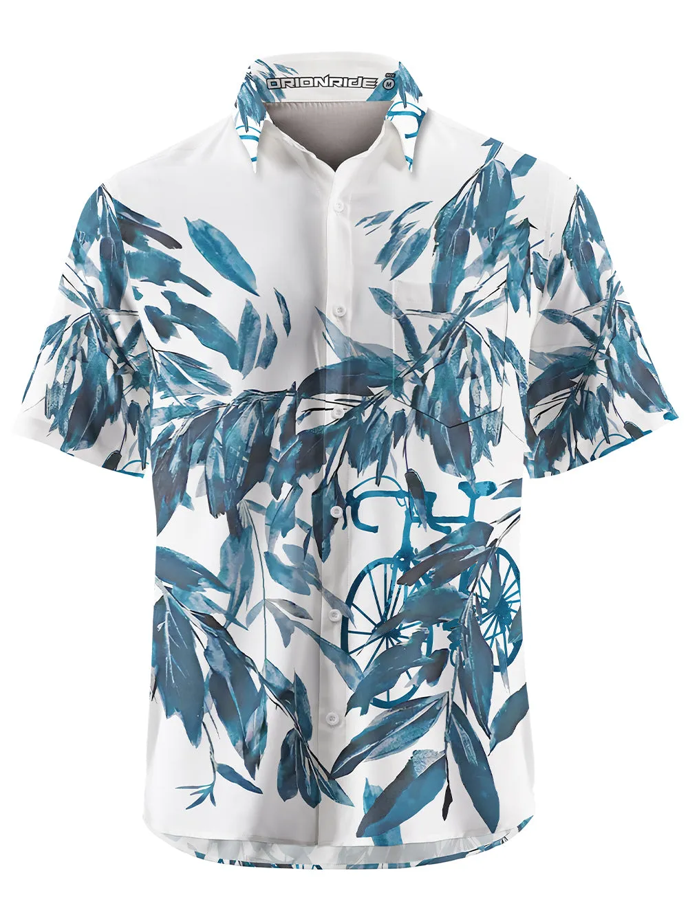 Orionride Short Sleeves Ink Bicycle Zipper Pockets Ultra Lightweight Gravel Shirt sold by Orionride