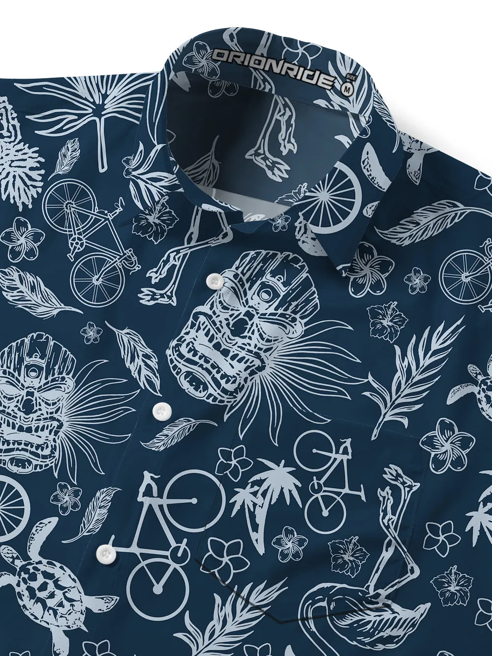 Orionride Short Sleeves Marine Life Zipper Pockets Ultra Lightweight Gravel Shirt sold by Orionride product image thumbnail 4