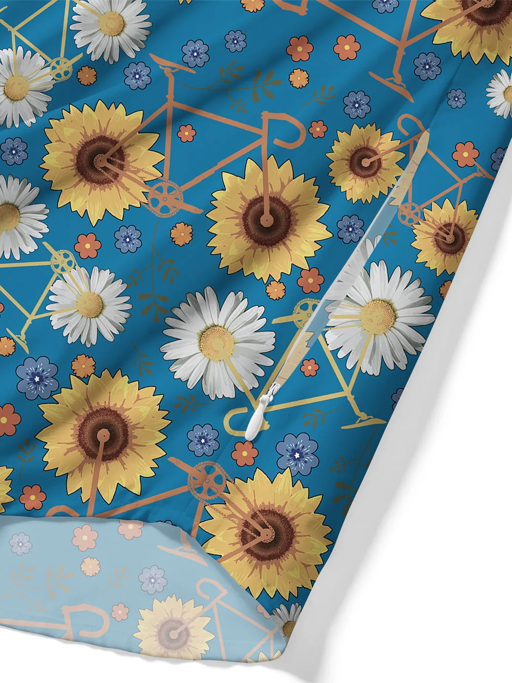 Orionride Short Sleeves Daisy Bike Zipper Pockets Ultra Lightweight Gravel Shirt sold by Orionride product image thumbnail 5