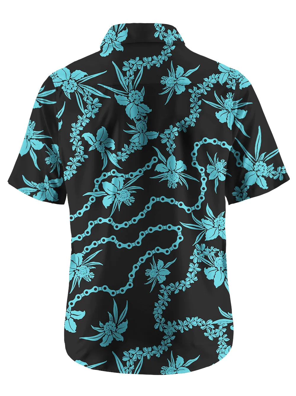 Orionride Short Sleeves Chain Printing Zipper Pockets Ultra Lightweight Gravel Shirt sold by Orionride product image thumbnail 3