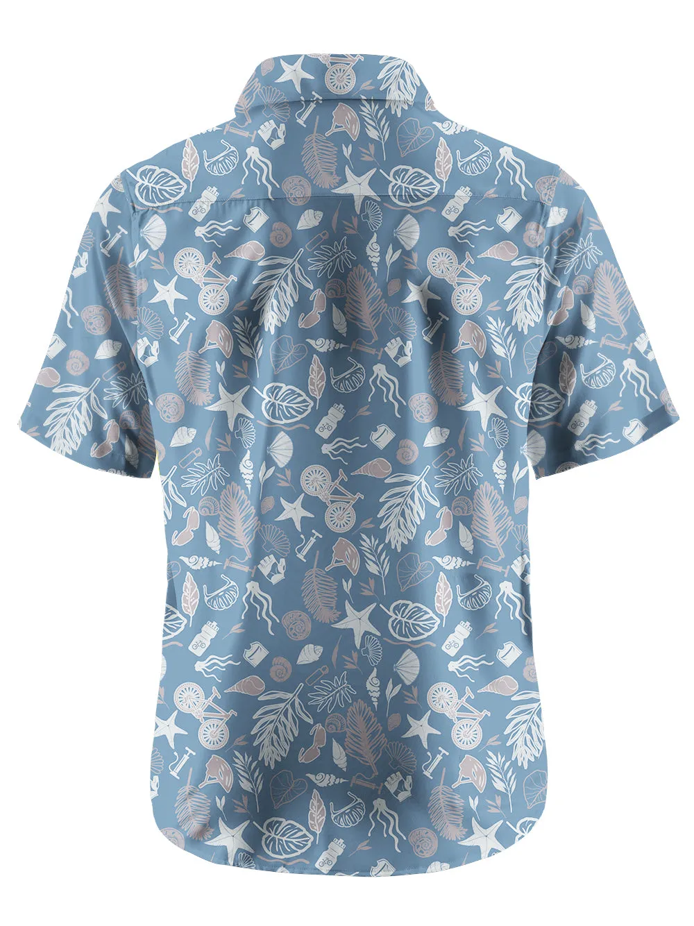 Orionride Short Sleeves Underwater World Zipper Pockets Ultra Lightweight Gravel Shirt sold by Orionride product image thumbnail 3