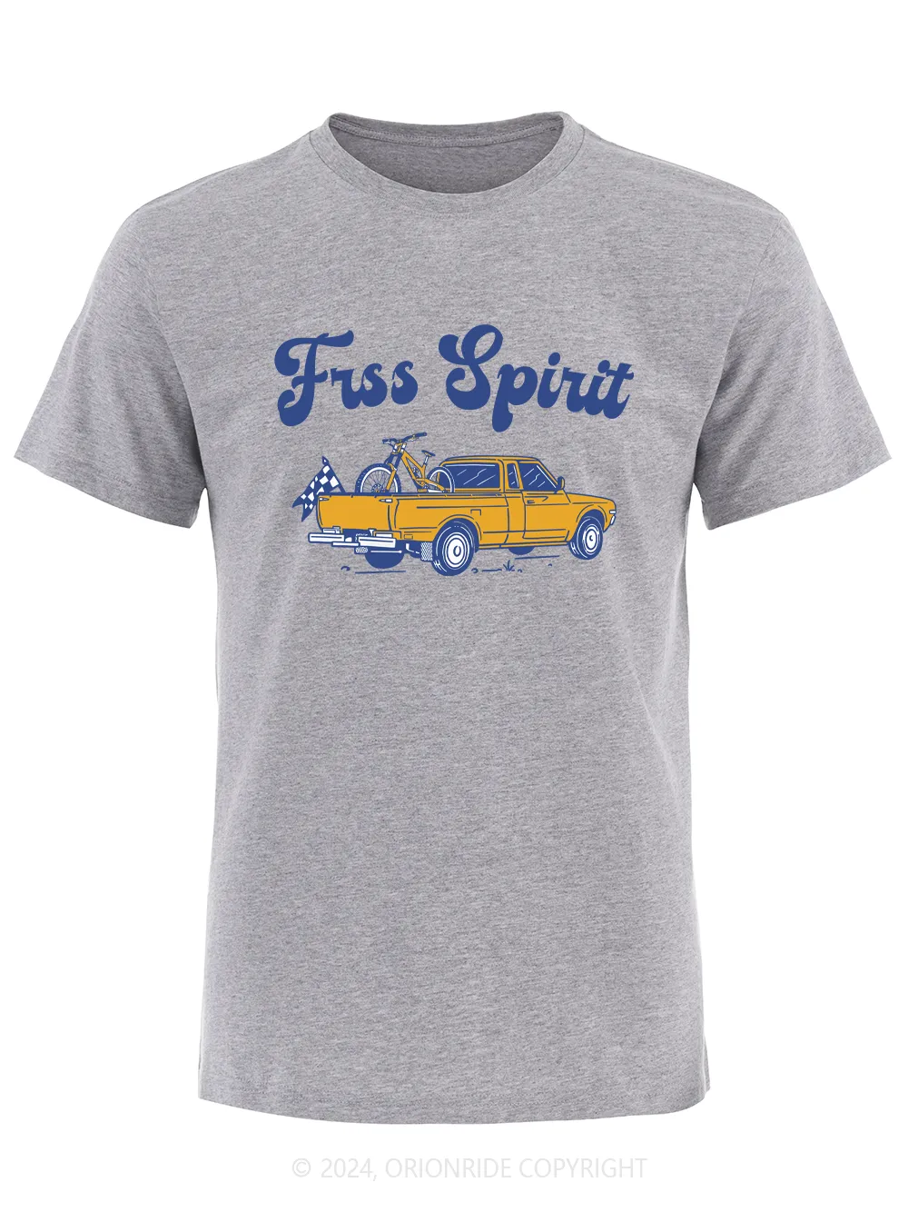 Orionride Short Sleeves Free Spirit Bike T-Shirt sold by Orionride