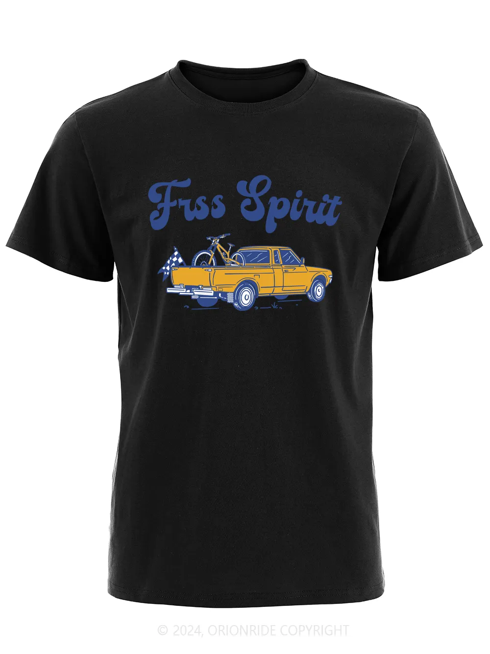 Orionride Short Sleeves Free Spirit Bike T-Shirt sold by Orionride product image thumbnail 5