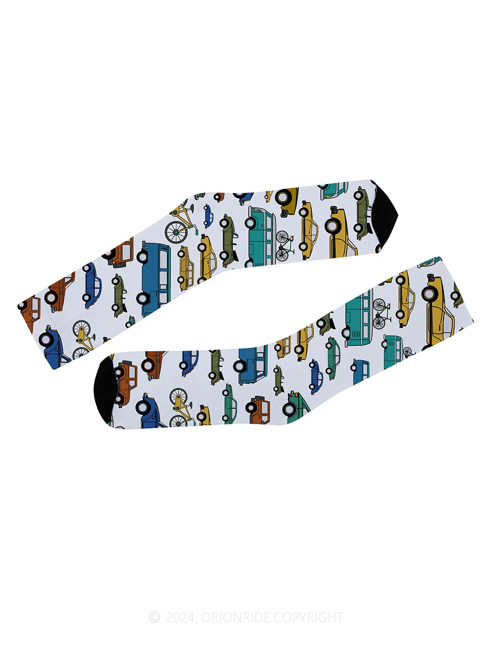 Orionride Vintage Vehicles Cycling Socks sold by Orionride product image thumbnail 3