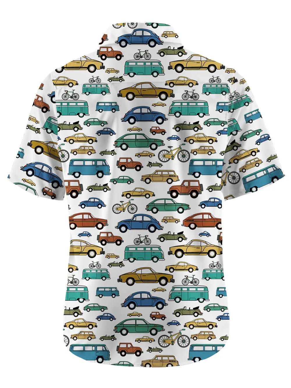 Orionride Short Sleeves Vintage Vehicles Zipper Pockets Ultra Lightweight Gravel Shirt sold by Orionride product image thumbnail 3