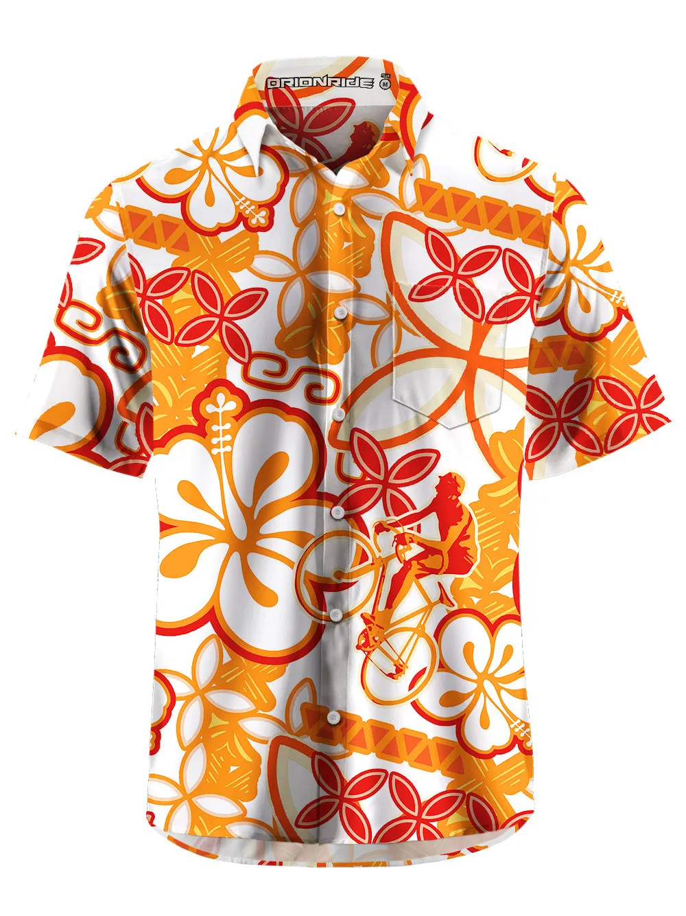 Orionride Short Sleeves Vibrant Totemic Zipper Pockets Ultra Lightweight Gravel Shirt sold by Orionride product image thumbnail 2