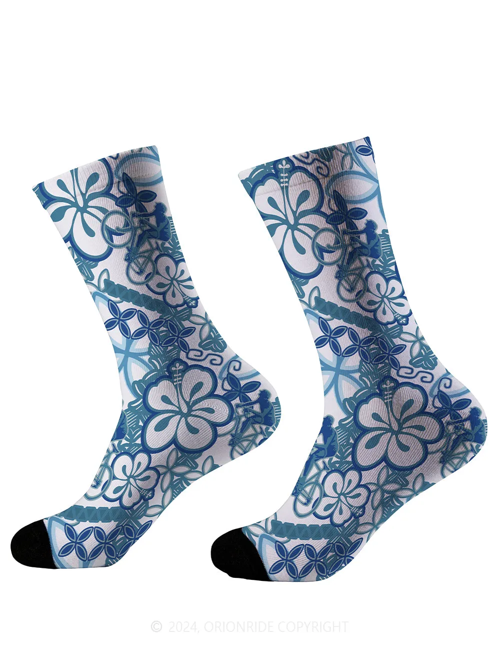 Orionride Vibrant Totemic Cycling Socks sold by Orionride